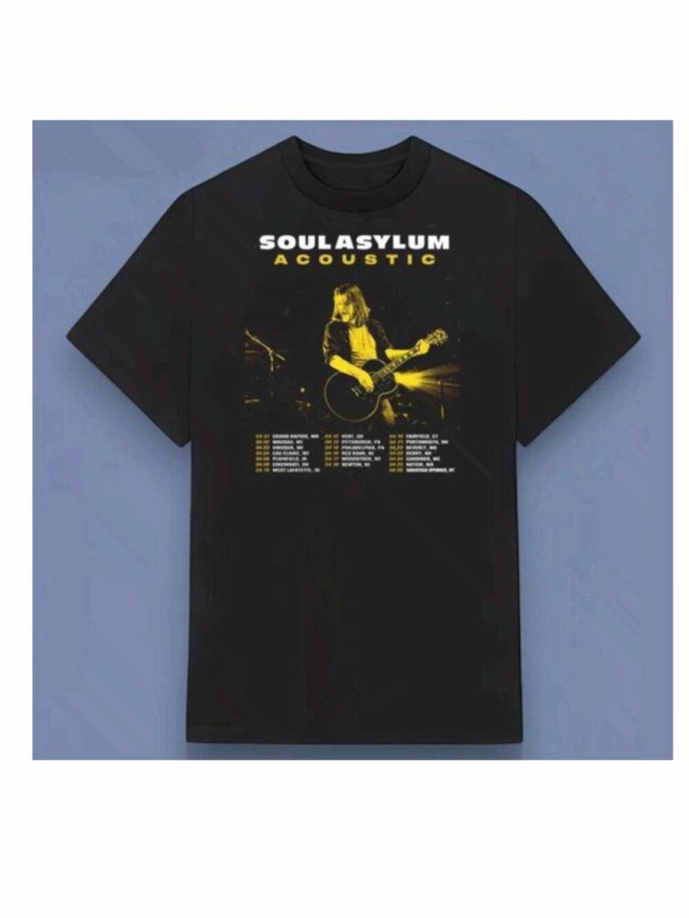 Soul Asylum Acoustic Tour 2026 Graphic Concert T-Shirt Unisex